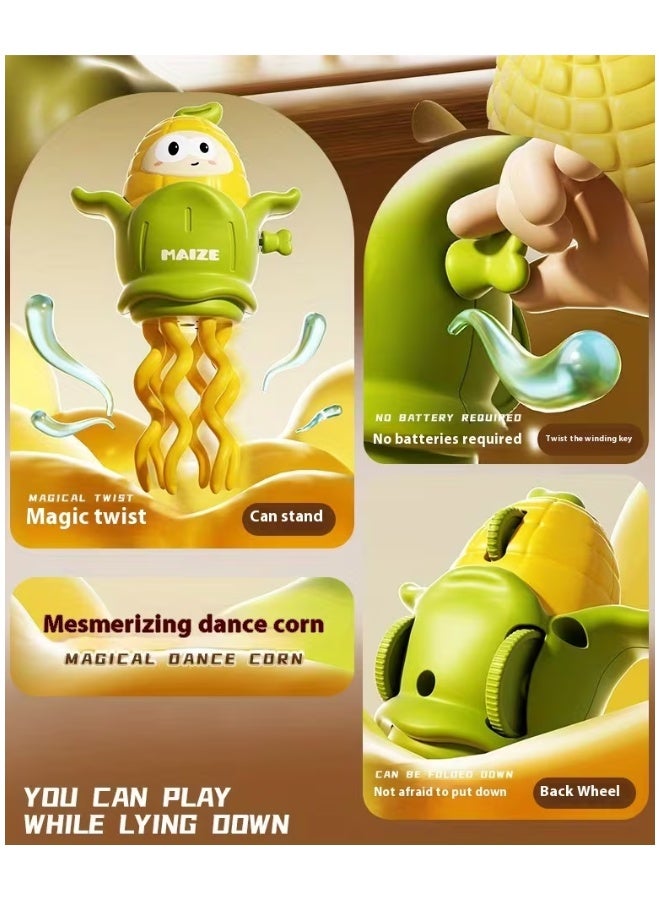 دي اي تي لعبة Dancing Maize - شخصية ذرة مرحة وديناميكية مع حركة سحرية (لا حاجة للبطاريات) - للأطفال من 3 سنوات فما فوق - Image 3